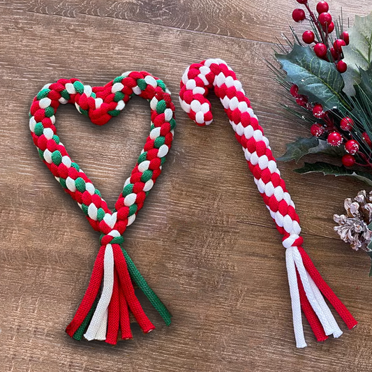 Christmas Dog Rope Toy